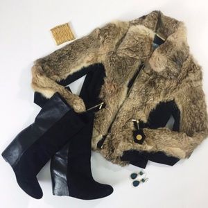 Marciano 100% Natural Fur Jacket - Genuine